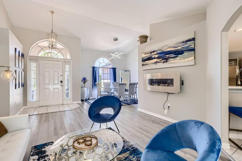 New Modern Relaxing 4 Bedroom Pool Villa Near Disney'S Parks Davenport Luaran gambar