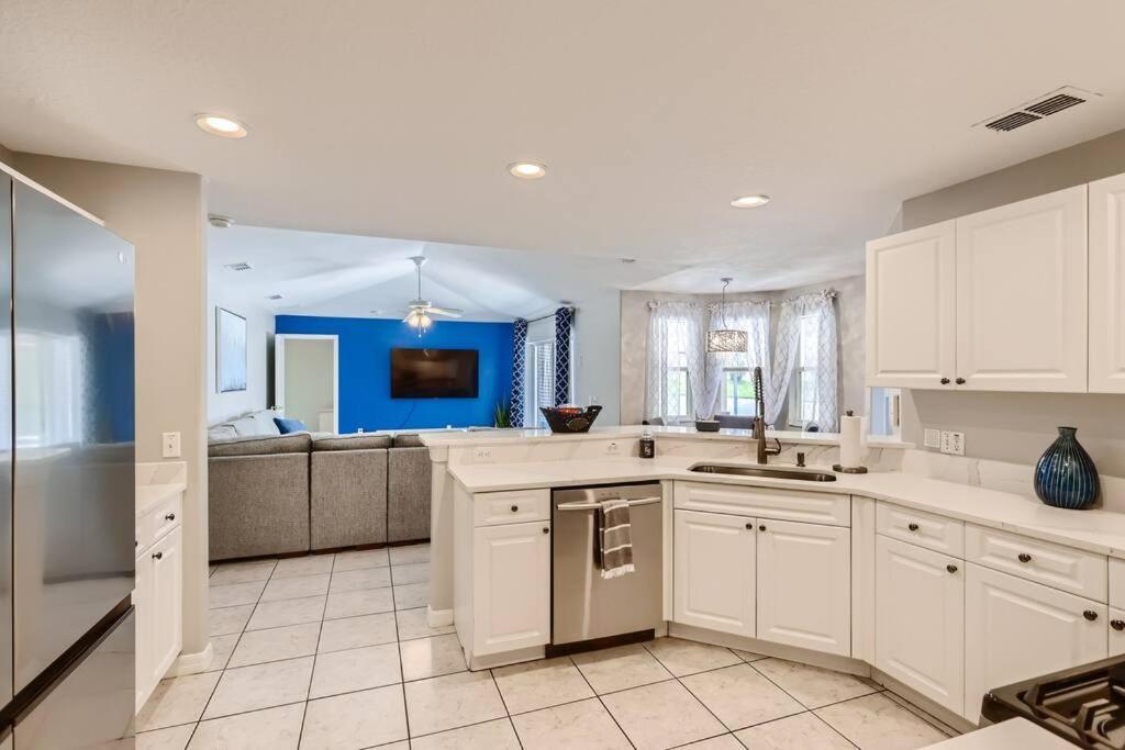 New Modern Relaxing 4 Bedroom Pool Villa Near Disney'S Parks Davenport Luaran gambar